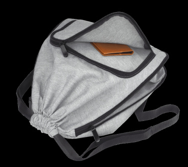 Logo trade promotional gifts image of: Drawstring backpack 123210500