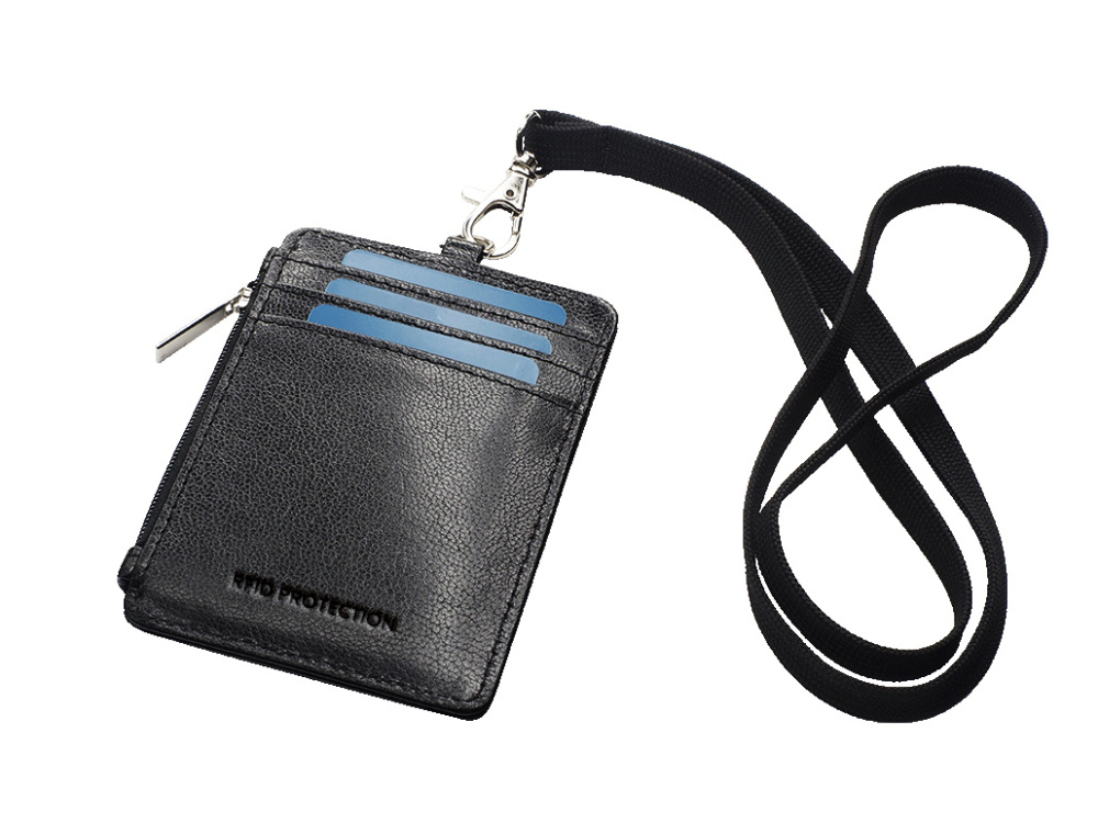 Logo trade promotional products image of: ID card holder with lanyard 170805200