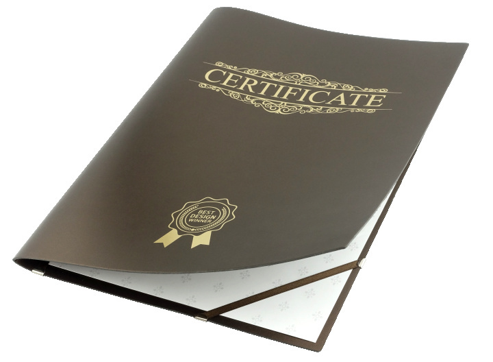 Logo trade promotional gifts picture of: Certificate cover 152094