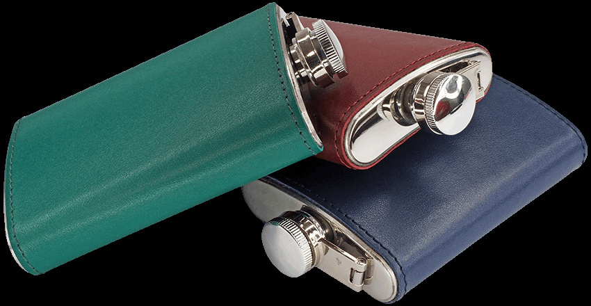 Logo trade promotional gifts image of: Hip flask 426131