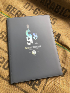 Logo trade business gift photo of: Menu cover Fine Dining 1060094