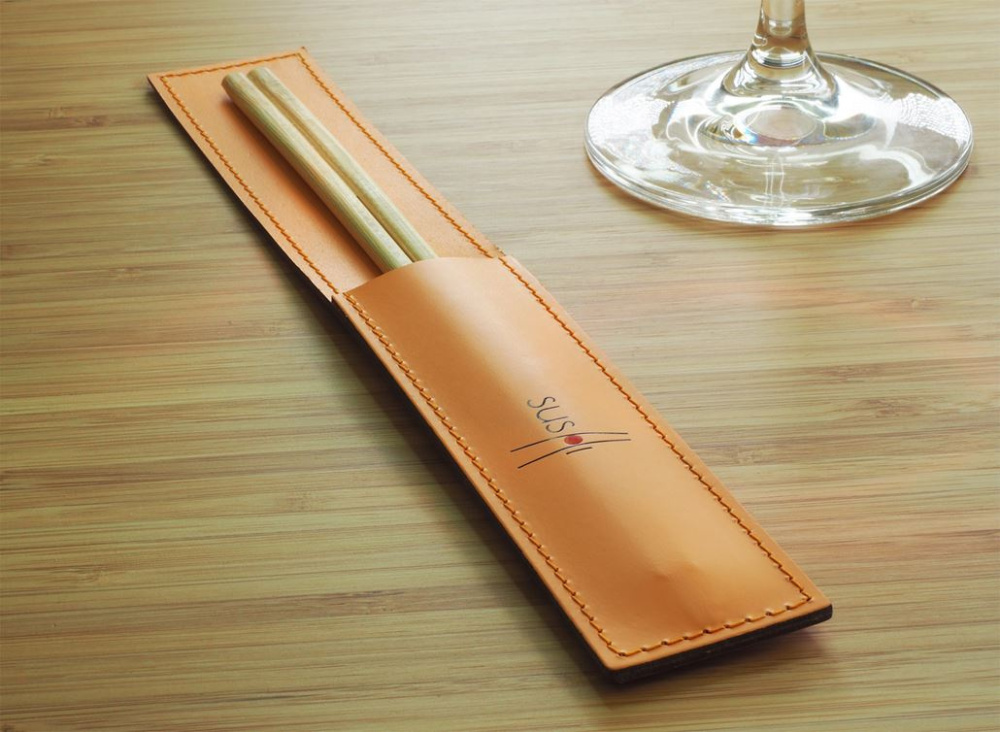 Logo trade promotional giveaway photo of: Chopsticks case 1042094