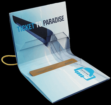 Logo trade corporate gifts image of: Origami wallet 998117