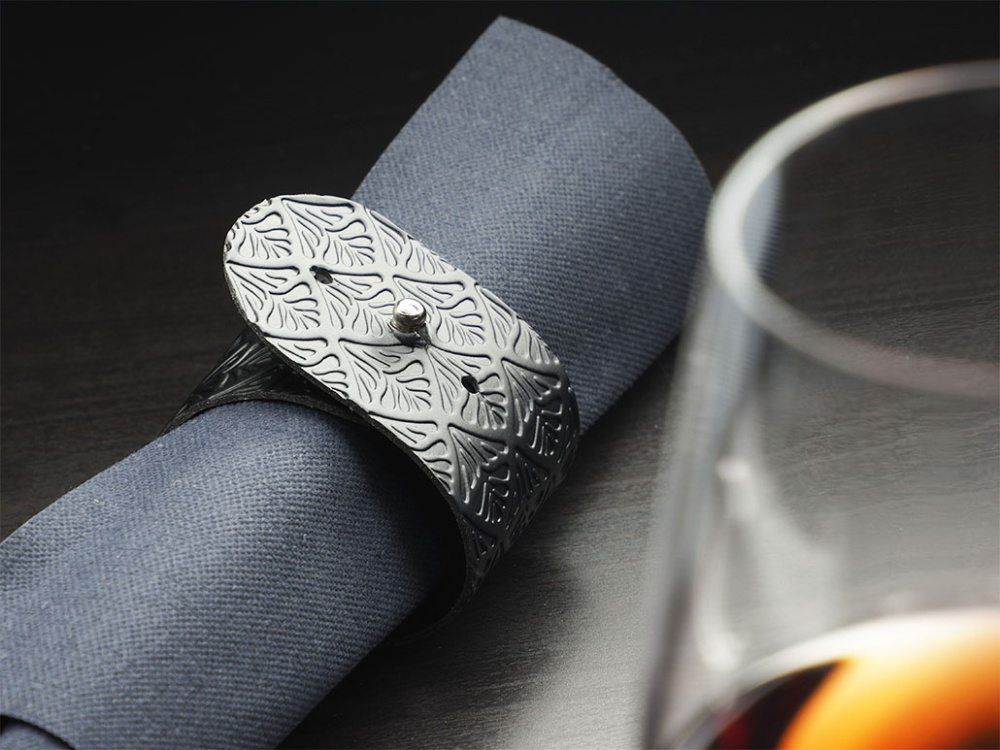 Logo trade business gift photo of: Napkin ring 1208244
