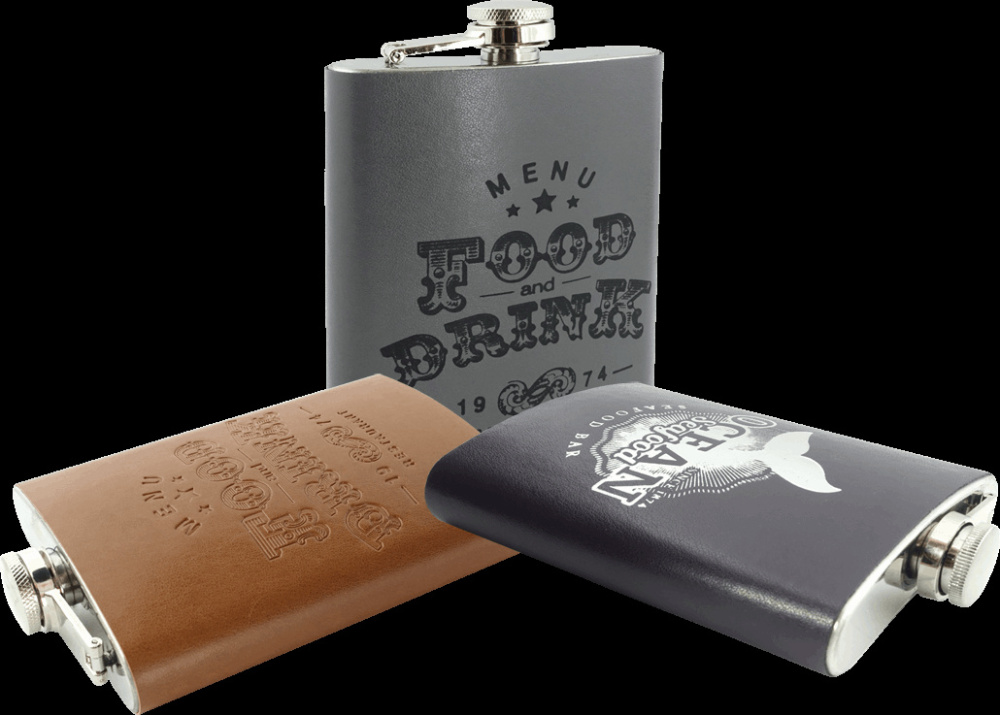 Logotrade promotional product picture of: Hip flask 425119