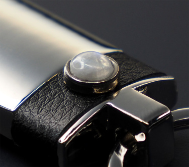 Logo trade promotional items picture of: Moonstone Keyring 1295095