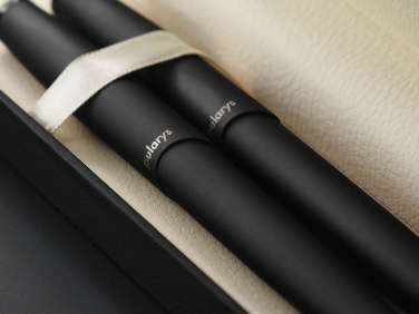 Logotrade promotional merchandise picture of: Agate stone Pen set 1289036