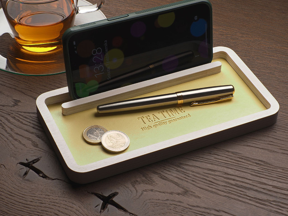 Logotrade promotional gifts photo of: Wooden organiser 1844121