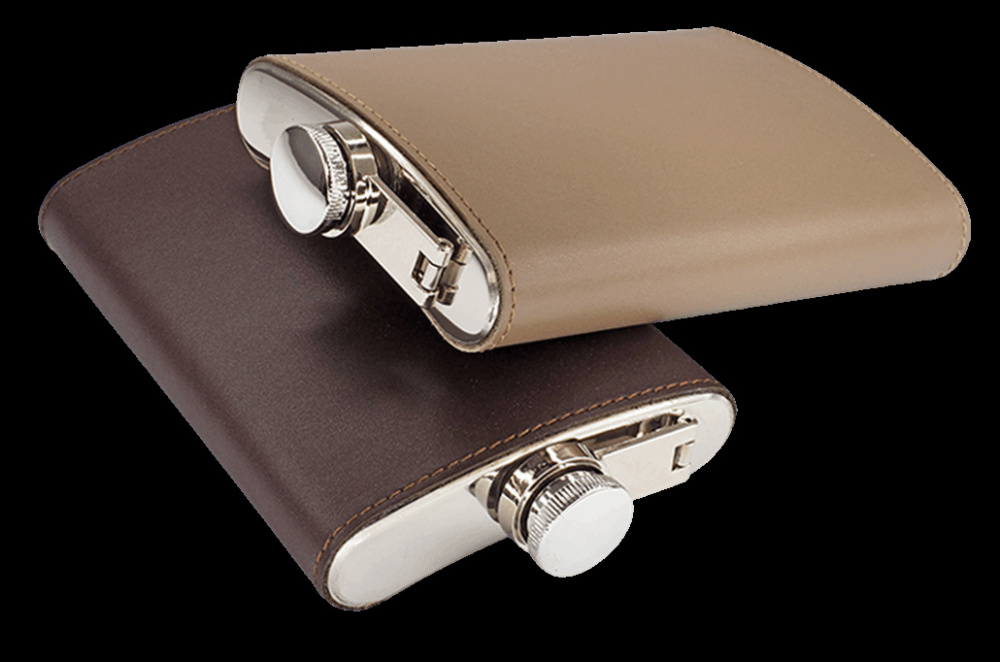 Logo trade promotional items image of: Hip flask 425131