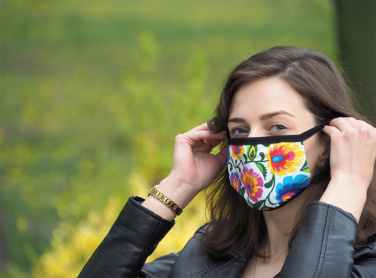 Logo trade promotional gifts picture of: MARS cotton mask (size M) 1379165