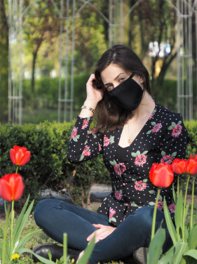 Logo trade promotional items picture of: MARS cotton mask (size M) 1379165