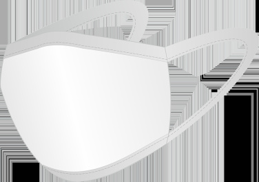 Logotrade promotional product picture of: MARS cotton mask (size M) 1379165