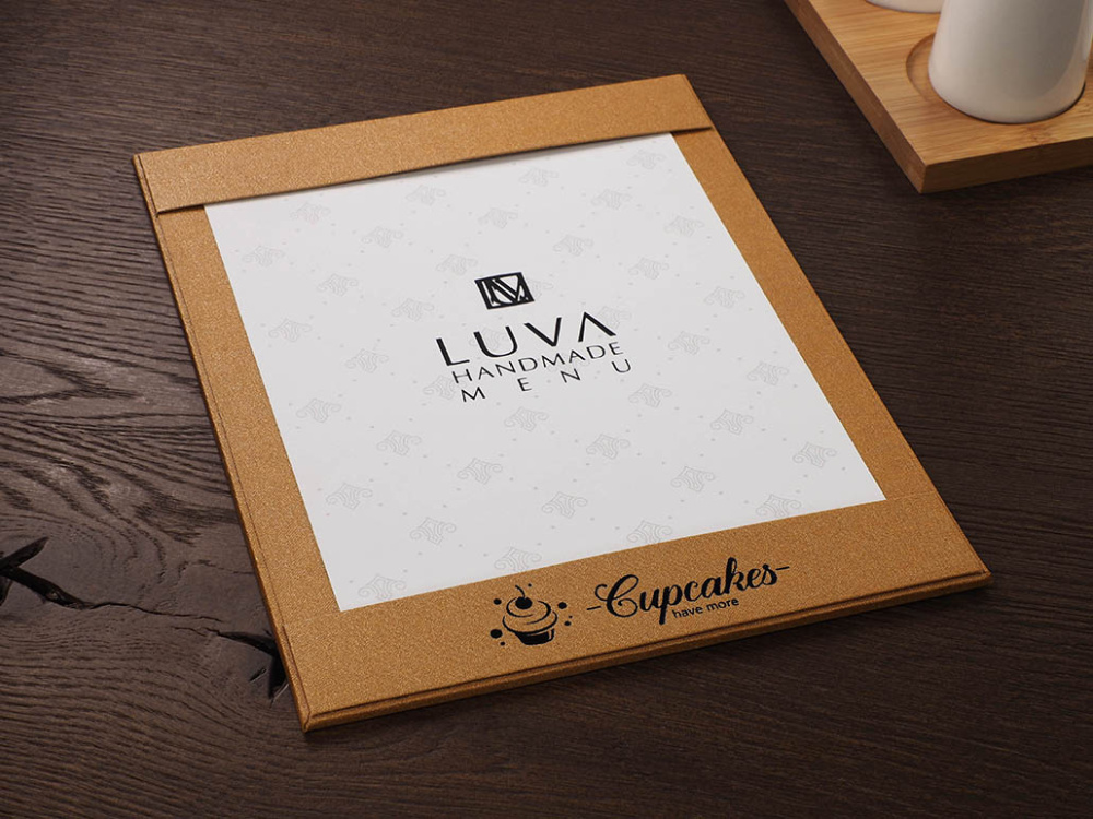 Logo trade promotional gifts picture of: Menu pad 1024280
