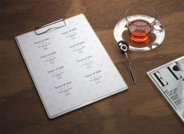 Logotrade promotional item picture of: Clipboard menu 1122119