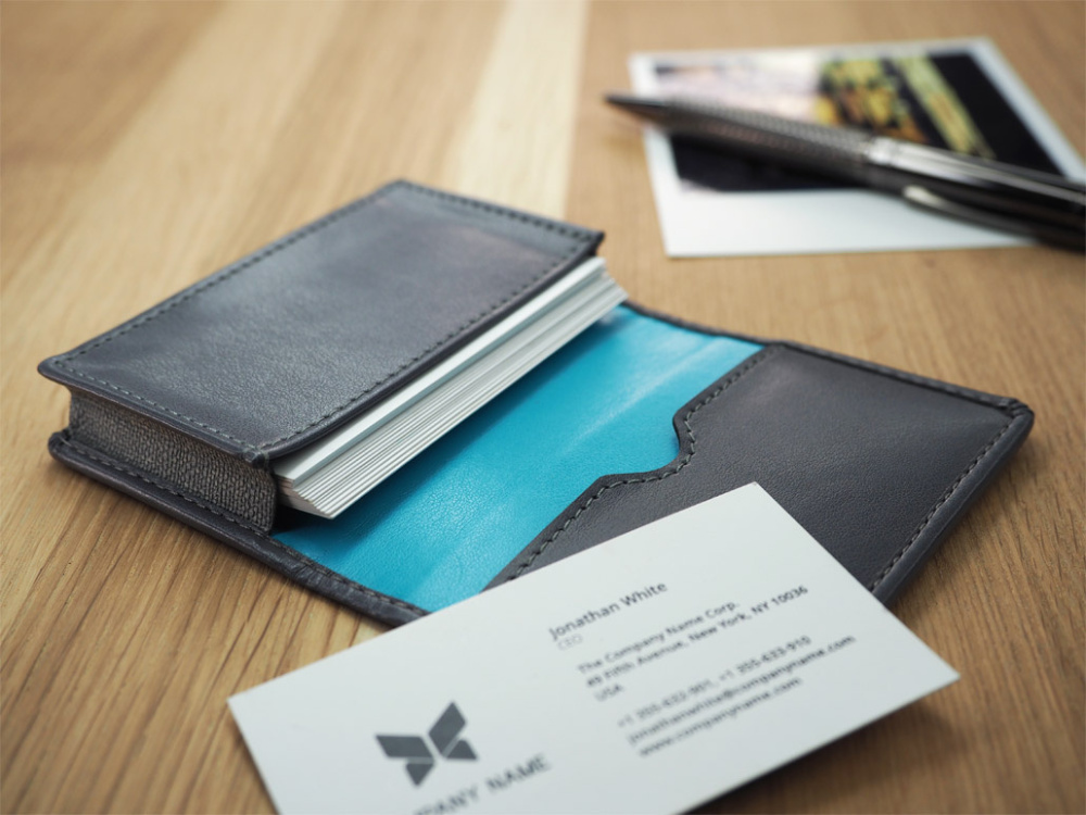 Logotrade promotional giveaways photo of: Business card holder 227119