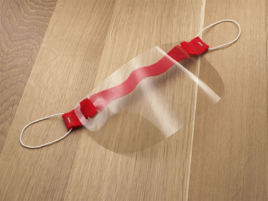 Logo trade promotional products image of: HESTIA clear face shield-mask for mouth and nose 1452162