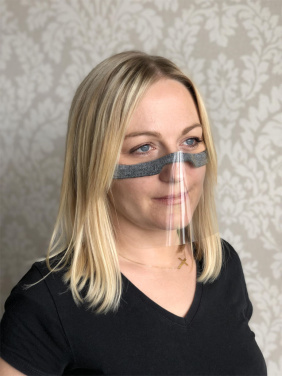 Logotrade corporate gift picture of: KALIPSO clear face shield-mask for mouth and nose 1447162