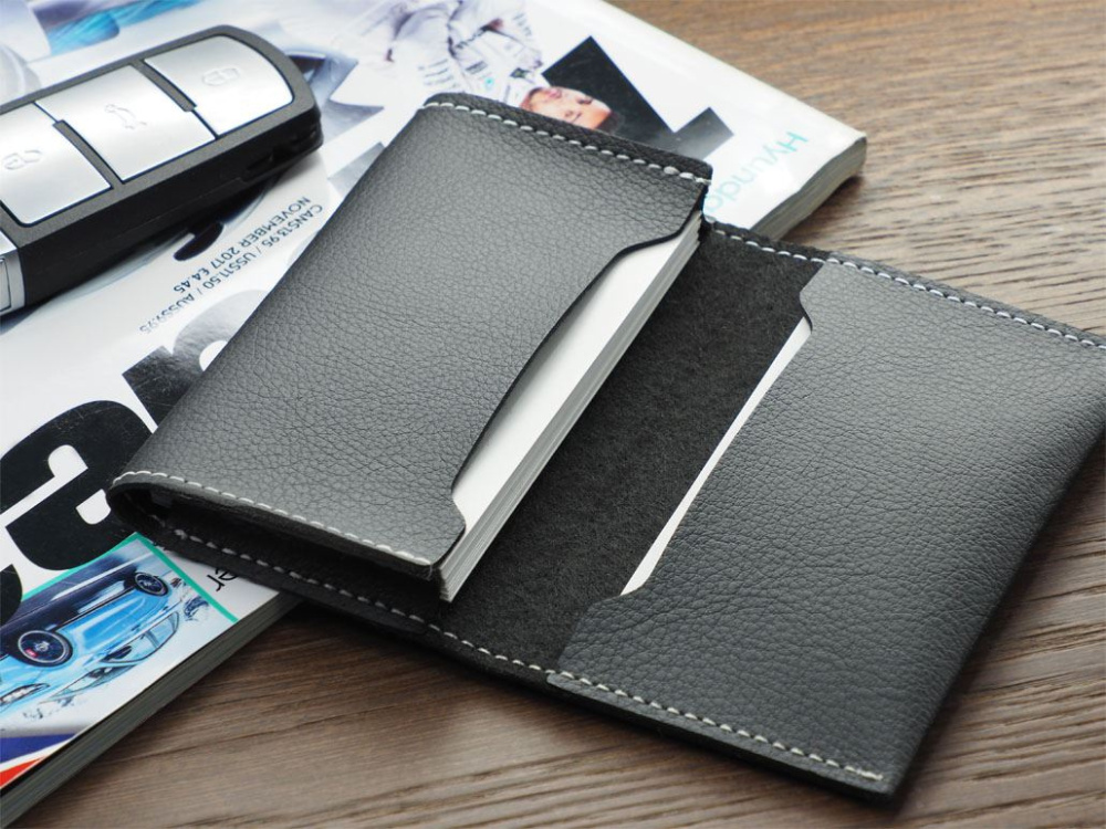 Logo trade promotional items picture of: Business card holder 1166157