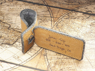 Logo trade promotional giveaway photo of: Luggage tag 969140