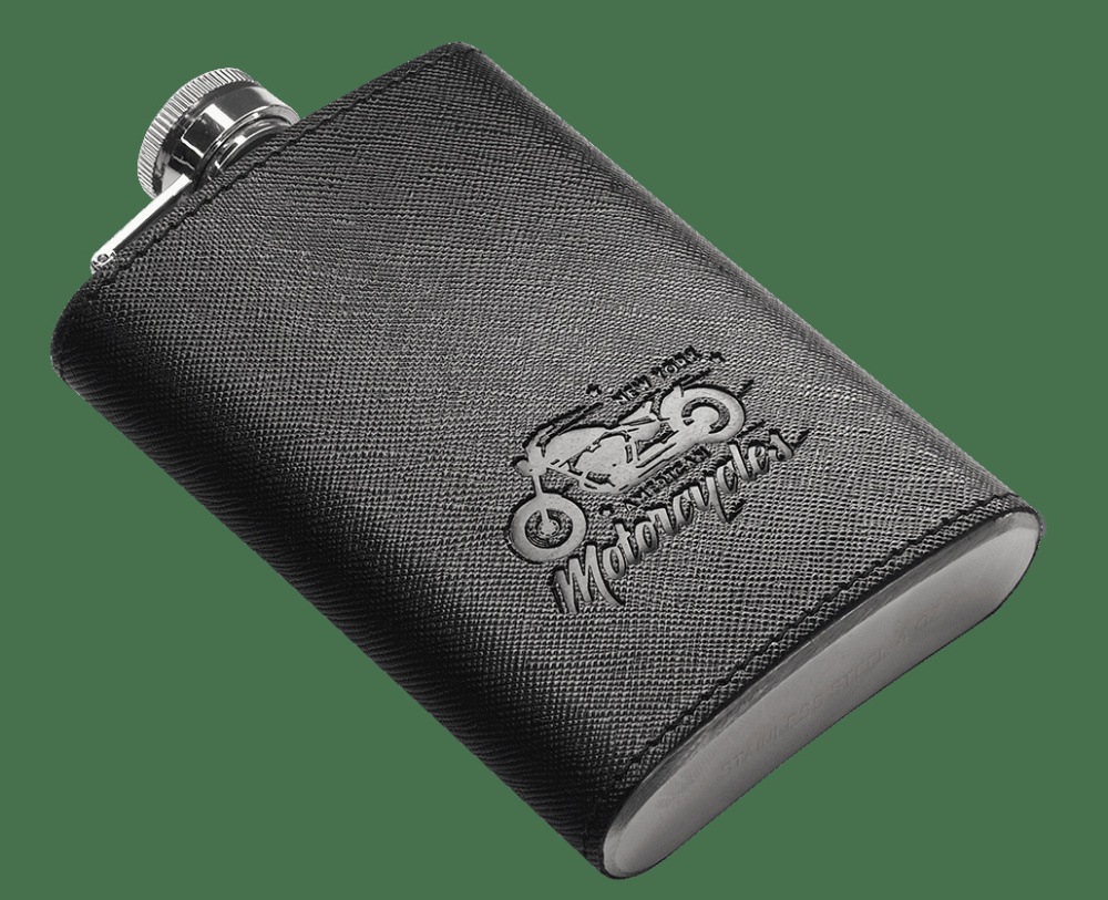 Logo trade promotional products image of: Hip flask 426113