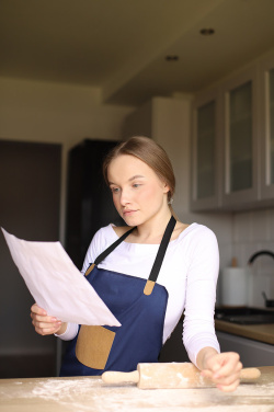 Logo trade promotional gifts picture of: AMARO apron 1615165