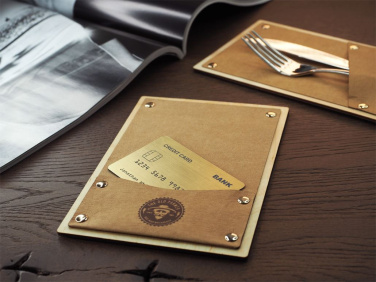 Logo trade promotional items image of: Bill holder 1053121