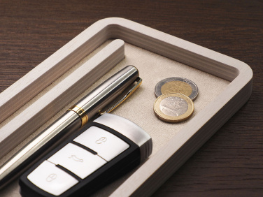 Logo trade promotional gift photo of: Wooden desk organiser 1818121