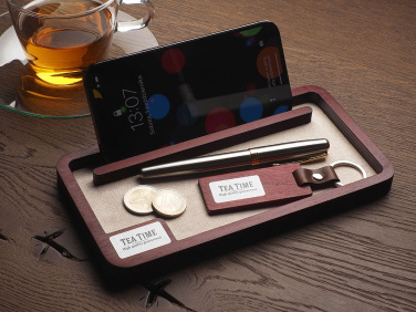 Logotrade business gift image of: Wooden desk organiser 1818121