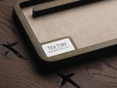 Logo trade promotional items image of: Wooden desk organiser 1818121