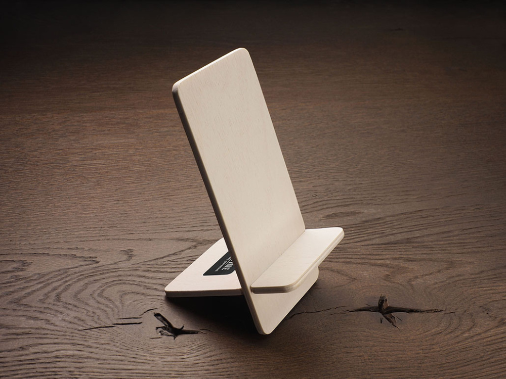 Logotrade promotional giveaway picture of: Wooden telephone stand 1834121