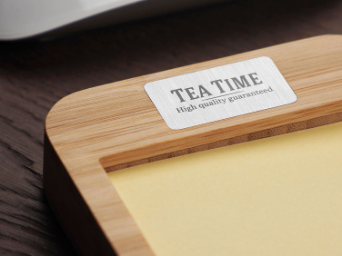 Logotrade promotional item picture of: Wooden memo card box 1832292