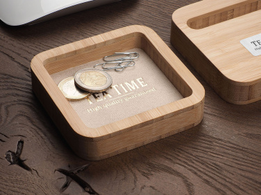 Logotrade promotional giveaways photo of: Wooden desk organiser 1849292