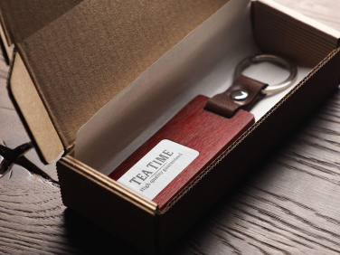 Logotrade promotional gifts photo of: Wooden keyring 1853121