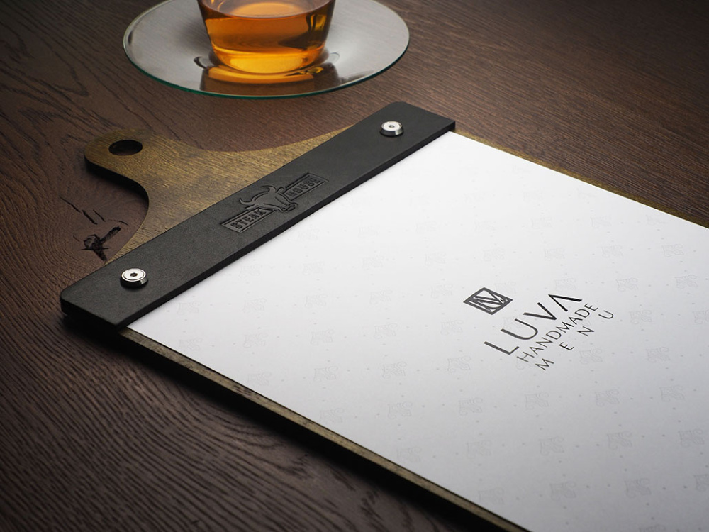 Logo trade promotional products picture of: Menu cover 1861121