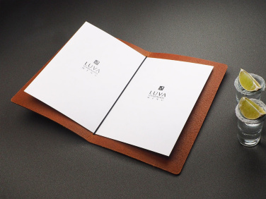 Logo trade promotional gifts image of: Menu cover Ambiente 1181141