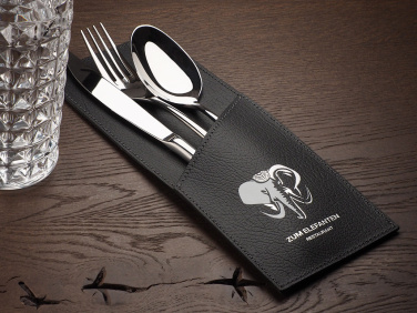 Logo trade promotional giveaways picture of: Cutlery case 1044318