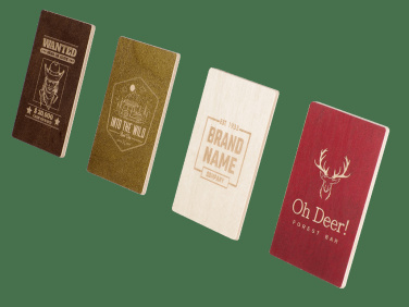 Logo trade promotional item photo of: Wooden magnet 2034121