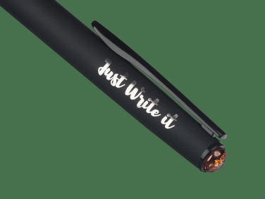 Logotrade promotional giveaways photo of: Ball pen with AMBER stone 2070036