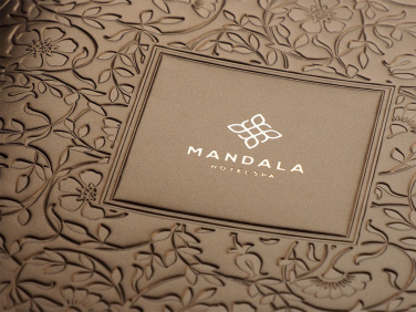 Logo trade promotional giveaways image of: Menu cover Ambiente 1181336