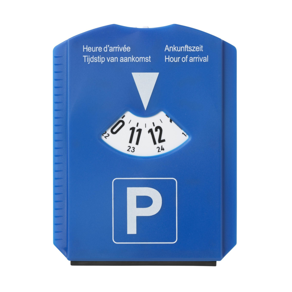 Logo trade business gifts image of: EuroNormSpecial parking disk