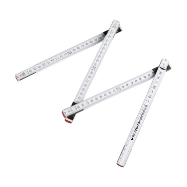 Logo trade advertising products image of: MetricWoodPro ruler