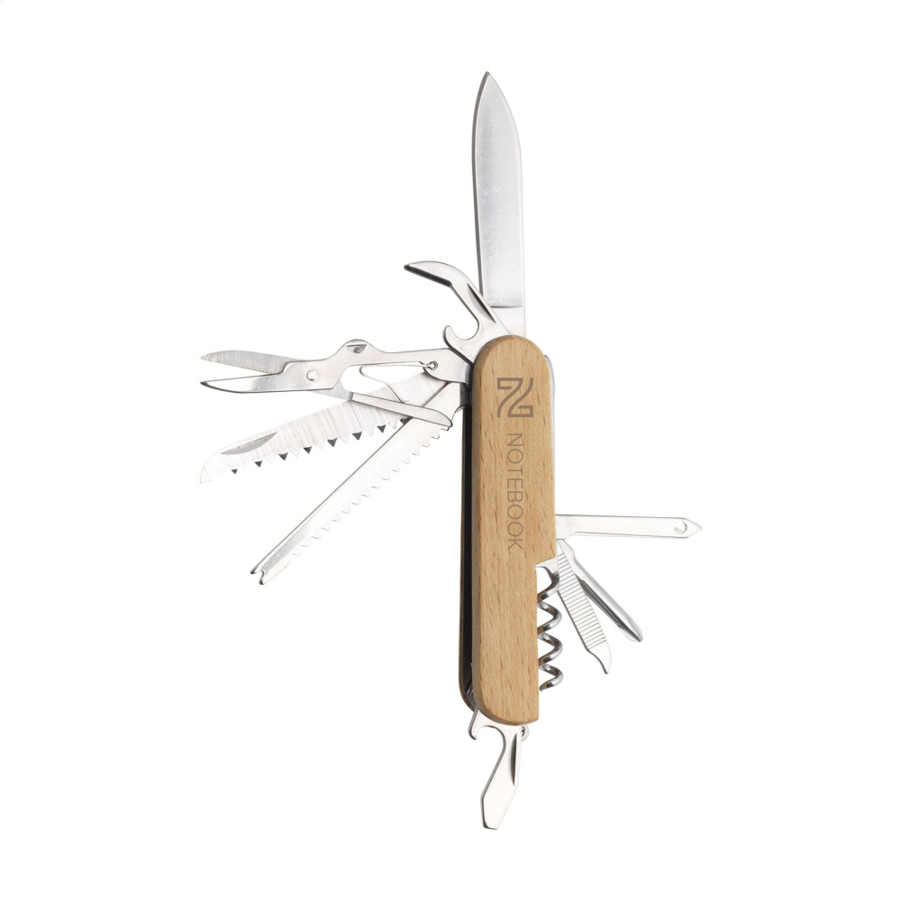 Logotrade advertising products photo of: Beechwood Pocket knife