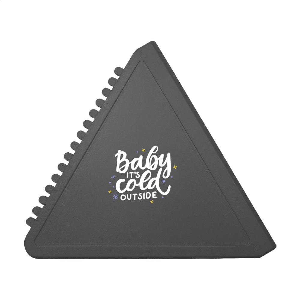 Logo trade promotional item photo of: Ice Scraper Triangle