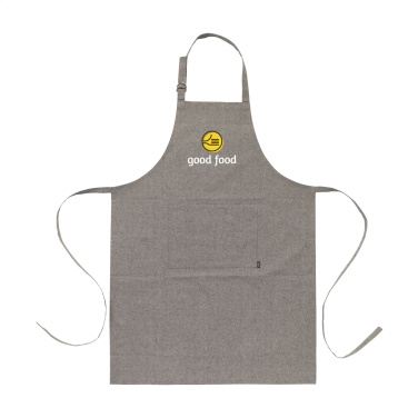 Logo trade corporate gifts picture of: Cocina GRS Recycled Cotton (160 g/m²) apron