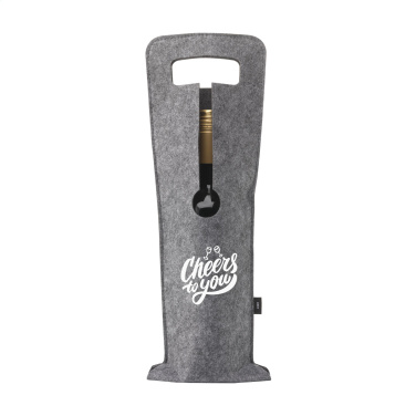 Logotrade promotional merchandise picture of: Wine Bag-to-Give GRS RPET