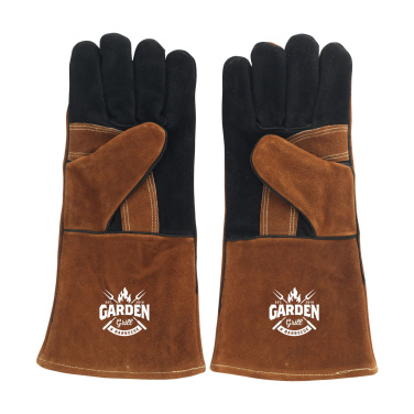 Logo trade corporate gifts image of: Gusta Grill BBQ Gloves