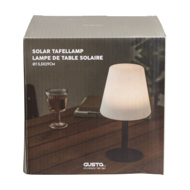 Logotrade promotional giveaway picture of: Gusta Solar Table Lamp