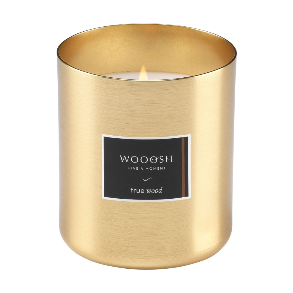 Logotrade promotional item image of: Wooosh Scented Candle True Wood