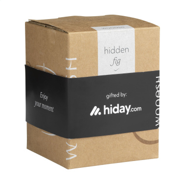 Logo trade promotional merchandise picture of: Wooosh Scented Candle Hidden Fig