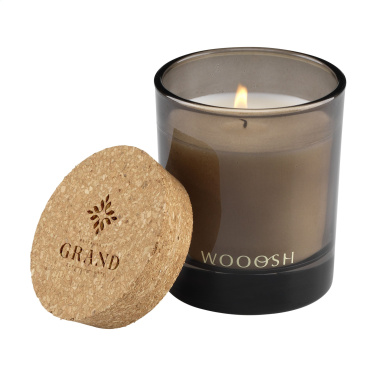 Logo trade promotional merchandise photo of: Wooosh Scented Candle Hidden Fig